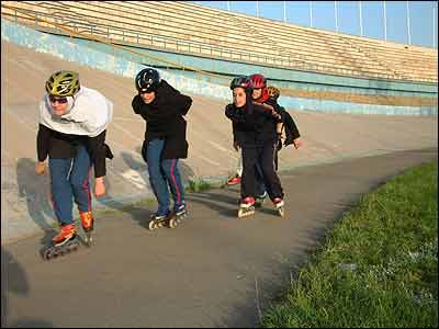 اسکيت بازان ايرانی