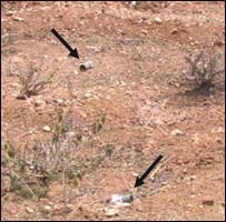 مرمی های انفجار ناشده