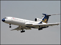  توپولوف مسافربری ایران ایرتور