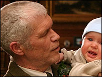 Man and child