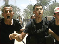 ग़ज़ा पट्टी में इसराइली सेना के हमलों के शिकार