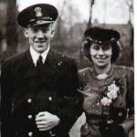 George & Connie Tate on their Wedding Day 16th December, 1943
