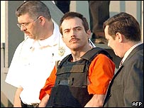 Eric Rudolph v roce 2003, kdy byl zatčen