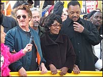 Sean Penn, Jesse Jackson