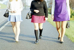 Mini hemlines and a bigger picture