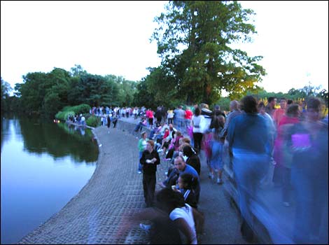 On Wednesday August 9th, just as the sun went down