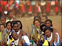 स्वाज़ीलैंड में एड्स का ख़तरा