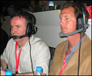 Mike Hughes and Gary Gillespie.