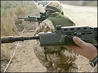 Soldados britânicos no Iraque