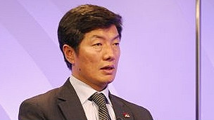 西藏流亡政府总理洛桑桑盖（资料照片）