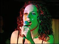 Kath at the the Golden Cross