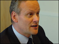 Cyril Svoboda ve studiu BBC