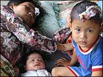 Oběti zemětřesení