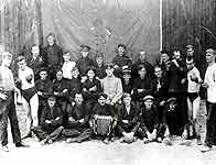 Image of Casement's 'Irish Brigade' in German prisoner of war camp