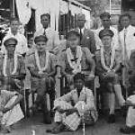 Colombo Nov. 1942-Nov 1943 No. 2 Engineer Base Workshops, Beira Lake, Slave Island with Officers of 345 Ind. Workshop and Park Coy IE and Civilian Supervisors