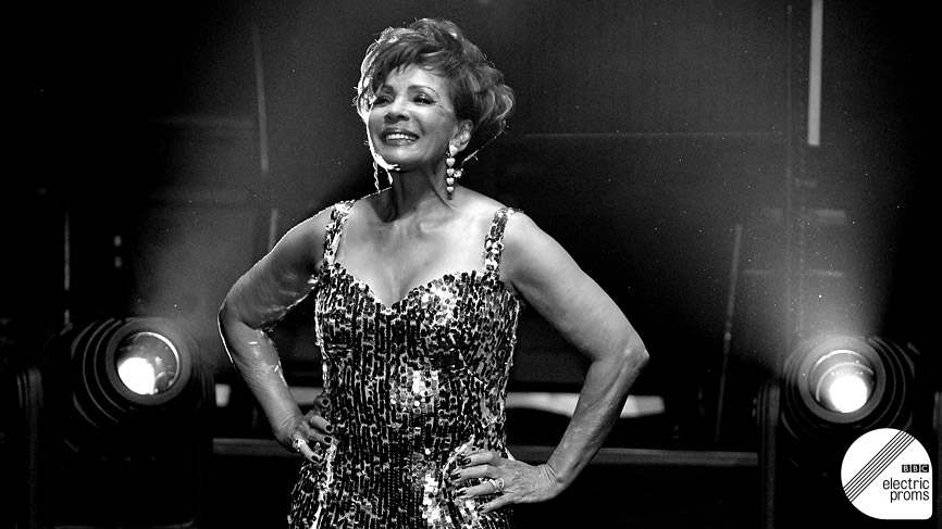 Dame Shirley Bassey at the Electric Proms 2009