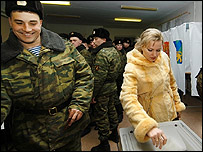 رای دهندگان روسی