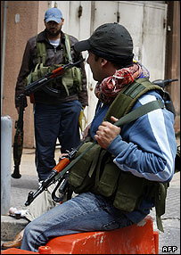 مردان مسلح شیعه در بیروت