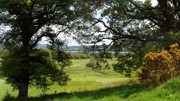 A picturesque landscape of Dunkeld Golf Course, taken by John Wood.