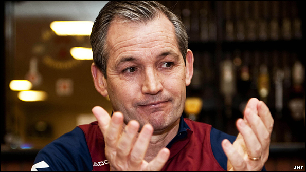 Scotland manager George Burley