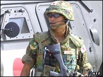 سرباز ژاپنی در عراق