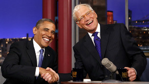 اوباما، لیٹرمین