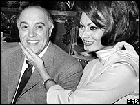 Carlo Ponti e Sophia Loren