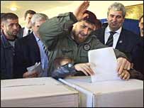 Imagine din timpul votului