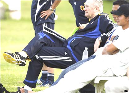 Đội tuyển Nhật và huấn luyện viên