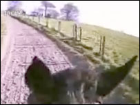 Helmet cam while riding Kauto Star