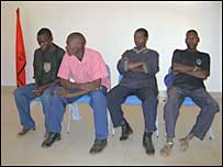 Polícias guineenses detidos