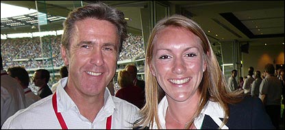 Australian actor Glenn Robbins... and me!