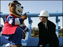 Woody with Yves Delhommeau