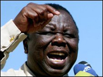 Thủ lĩnh phe đối lập Zimbabwe Morgan Tsvangirai 