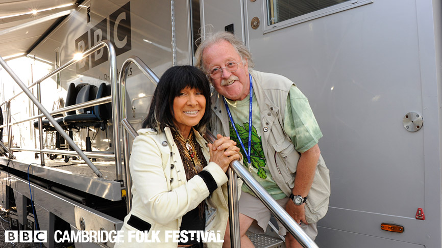 Mike Harding and Buffy Sainte-Marie.