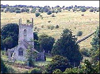 The church of St. Giles