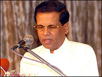 Minister Maithreepala Sirisena
