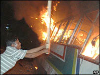 'चक्का जाम' के दौरान हिंसा (फ़ाइल चित्र)