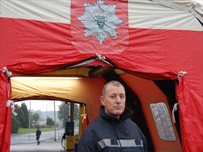 Mark Bowick from the Cornwall Fire Service