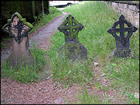 Brameld family graves at St Margaret's, Swinton