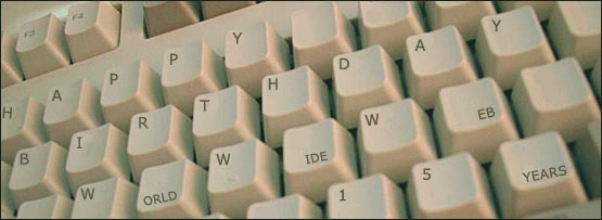 A special keyboard!