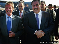 Fransa ve Irak dışişleri bakanları