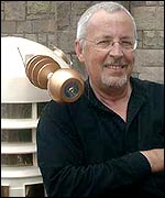 Terry Molloy with Dalek