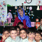 Lynda as a special guest in a Tehran primary School