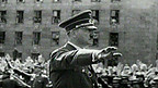 Adolf Hitler at a Nazi Rally