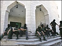 پیکارجویان حماس در غزه - 14 ژوئن 2007