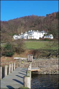 Looking to Brantwood from the pier