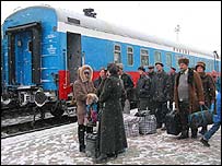 Xe lửa tuyến đường dài là phương tiện di chuyển của nhiều người Nga