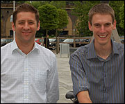 Antony Bensley and Matt Ewings