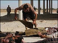 corpos de recrutas iraquianos